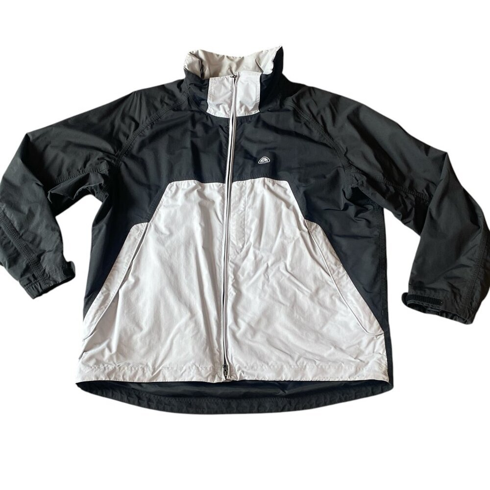 VTG 90s Nike ACG Winter Ski Jacket Men's XXL Black & Gray #121F